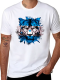 Honduras Flag Tiger Graphic T-Shirt