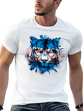 Honduras Flag Tiger Graphic T-Shirt