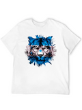 Honduras Flag Tiger Graphic T-Shirt