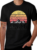Hiking Makes Me Happy Graphic T-Shirt