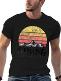 Hiking Makes Me Happy Graphic T-Shirt