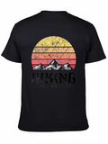 Hiking Makes Me Happy Graphic T-Shirt