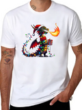 Christmas Dragon T-Shirt - Holiday Fire Breath