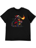 Christmas Dragon T-Shirt - Holiday Fire Breath