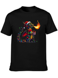Christmas Dragon T-Shirt - Holiday Fire Breath