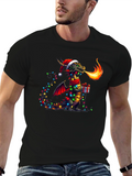 Christmas Dragon T-Shirt - Holiday Fire Breath
