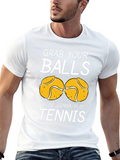 Grab Your Balls - Tennis Graphic Tee
