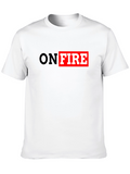 On Fire Graphic T-Shirt - Black