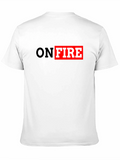 On Fire Graphic T-Shirt - Black