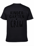 Kindergarten Crew Black T-Shirt