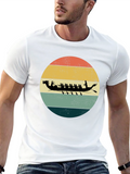 Retro Dragon Boat Racing T-Shirt