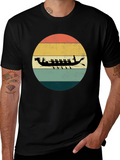 Retro Dragon Boat Racing T-Shirt