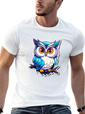 Cool Owl Graphic Tee - Unique Design!