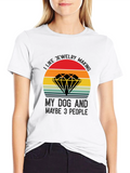 Jewelry Making Dog Lover T-Shirt