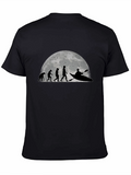 Kayak Evolution Mens Graphic Tee - Black