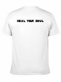 Heal Your Soul - Black Graphic T-Shirt