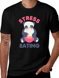 Stress Eating Panda T-Shirt