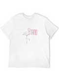 Stand Tall Flamingo Graphic Tee