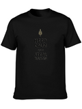 Keep Calm Steal Baron T-Shirt - Gaming Apparel