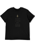Keep Calm Steal Baron T-Shirt - Gaming Apparel