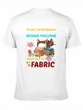 Sewing Machine & Fabric Lover T-Shirt