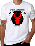 34th Infantry Division Red Bulls T-Shirt