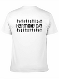 Harmony Day Graphic Print T-Shirt