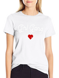 Girl Gang Heart Arrow Graphic T-Shirt