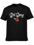 Girl Gang Heart Arrow Graphic T-Shirt