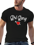 Girl Gang Heart Arrow Graphic T-Shirt