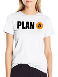 Plan B Bitcoin T-Shirt - Crypto Investor Tee