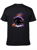 Halloween Ghost T-Shirt - Cute Witch Ghost