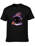 Halloween Ghost T-Shirt - Cute Witch Ghost
