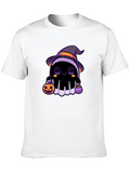 Halloween Ghost T-Shirt - Cute Witch Ghost