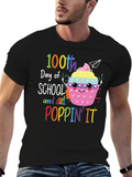 100th Day of School T-Shirt - Poppin It