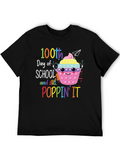 100th Day of School T-Shirt - Poppin It