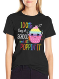 100th Day of School T-Shirt - Poppin It
