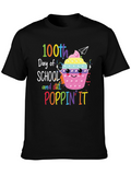 100th Day of School T-Shirt - Poppin It