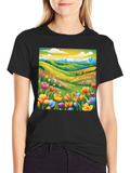 Floral Valley Graphic Tee