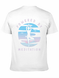 Powered by Meditation Black T-Shirt