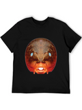 Surreal Creature Graphic Black T-Shirt