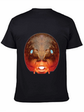 Surreal Creature Graphic Black T-Shirt