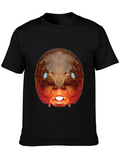 Surreal Creature Graphic Black T-Shirt