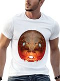 Surreal Creature Graphic Black T-Shirt
