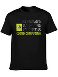 Introverted Cloud Computing T-Shirt