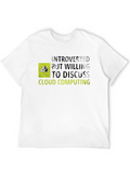 Introverted Cloud Computing T-Shirt