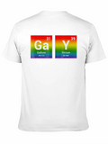 Gay Pride Periodic Table Graphic Tee