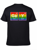 Gay Pride Periodic Table Graphic Tee