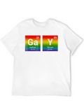 Gay Pride Periodic Table Graphic Tee