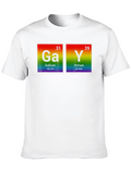 Gay Pride Periodic Table Graphic Tee